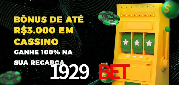 1929 Bet melhor bônus de depósito